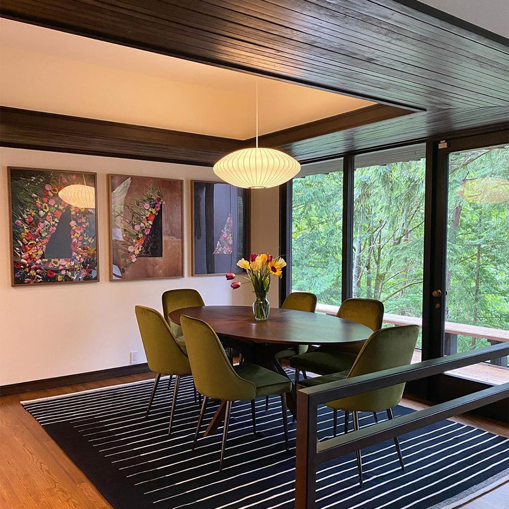 Witte lantaarn hanglamp