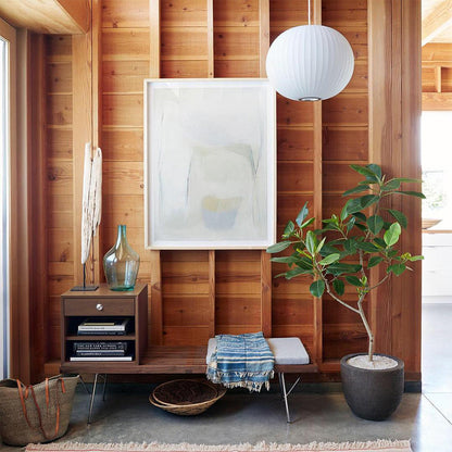 Witte lantaarn hanglamp