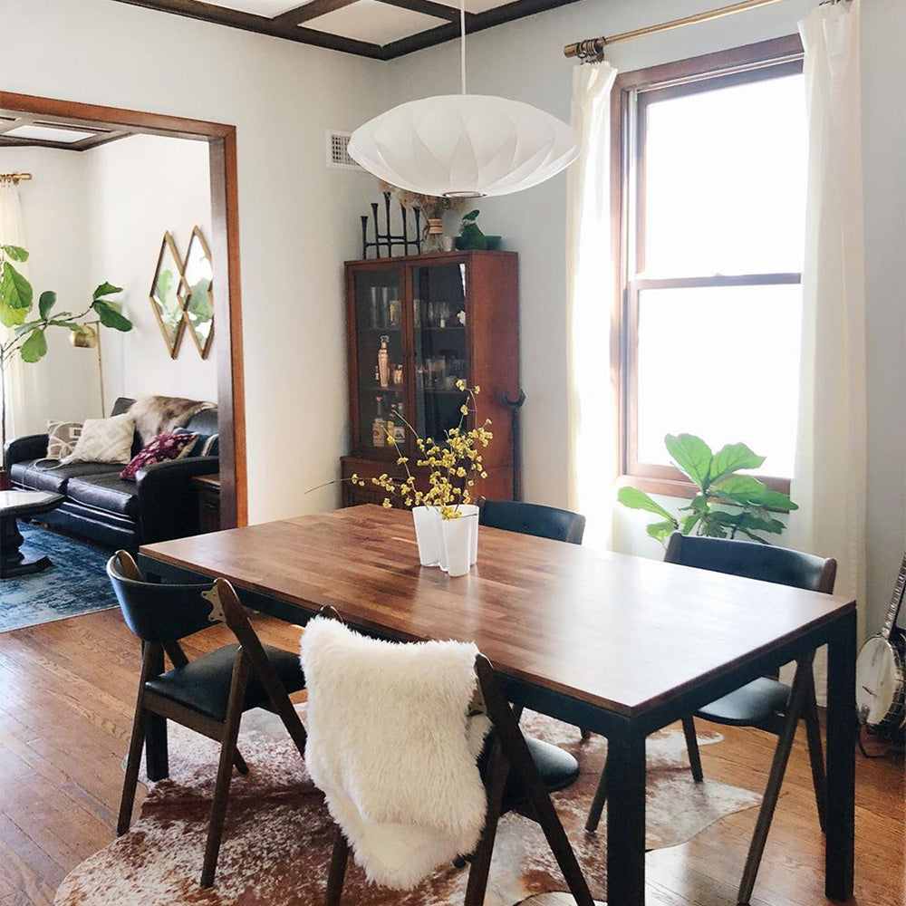 Witte lantaarn hanglamp