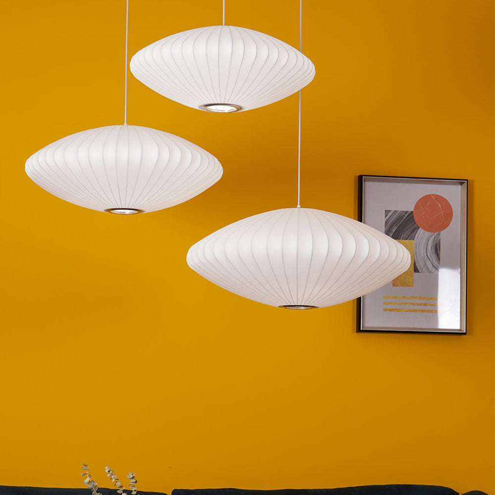 Witte lantaarn hanglamp