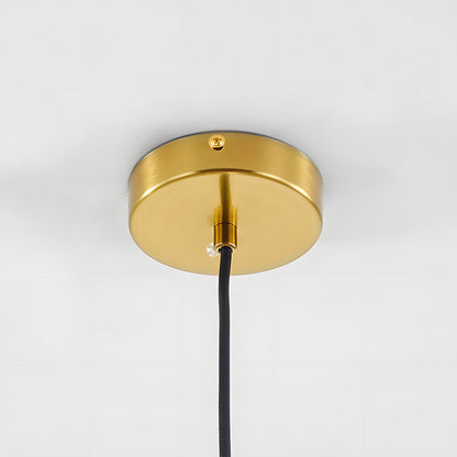 Bolvormige glazen hanglamp