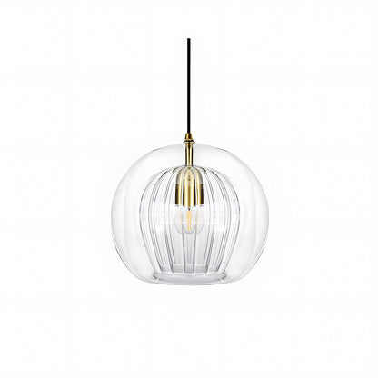Bolvormige glazen hanglamp
