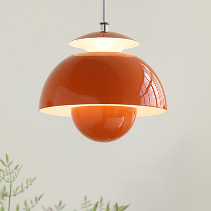 Slanke metalen hanglamp