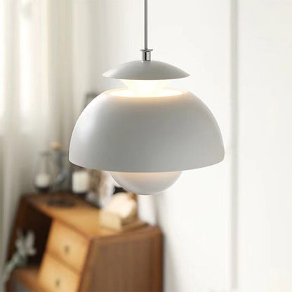 Slanke metalen hanglamp