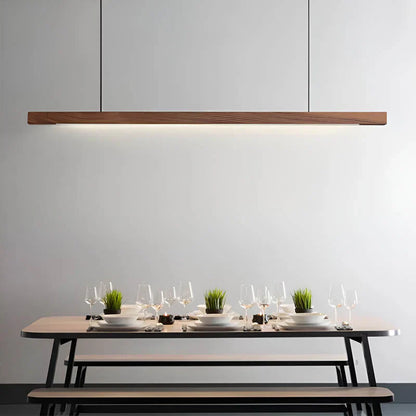 Moderne Scandinavische houten hanglamp