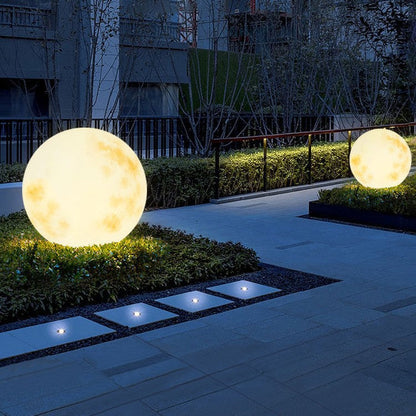 Zonne tuinlamp maansdesign