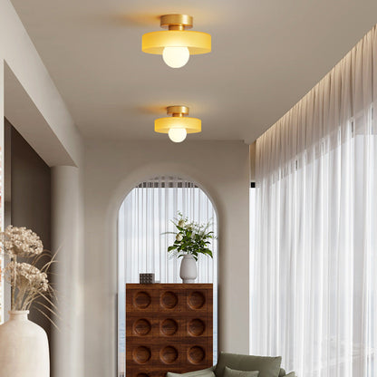 Moderne plafondlamp in Bauhaus-stijl
