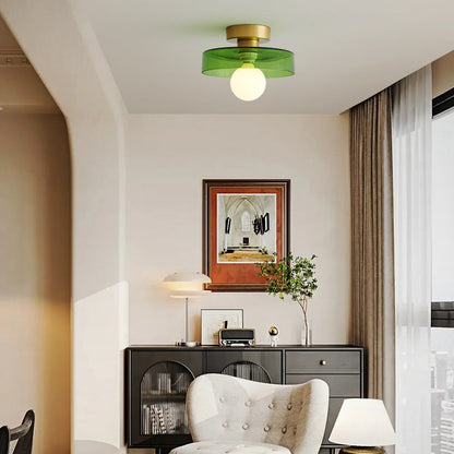 Moderne plafondlamp in Bauhaus-stijl