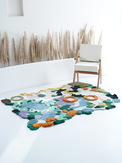 Luxe wollen vloerkleed