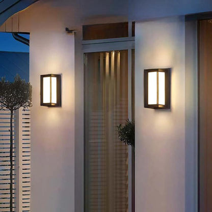 Moderne waterdichte LED buitenmuurlamp