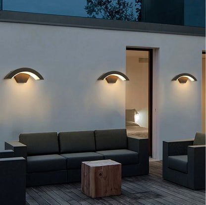 Slimme LED-buitenmuurlamp