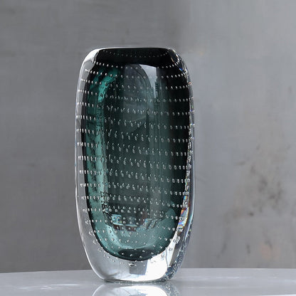Elegante glazen vaas – tijdloze kunst en vakmanschap