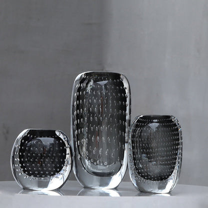 Elegante glazen vaas – tijdloze kunst en vakmanschap