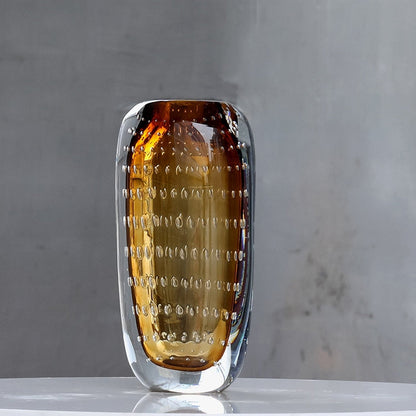 Elegante glazen vaas – tijdloze kunst en vakmanschap