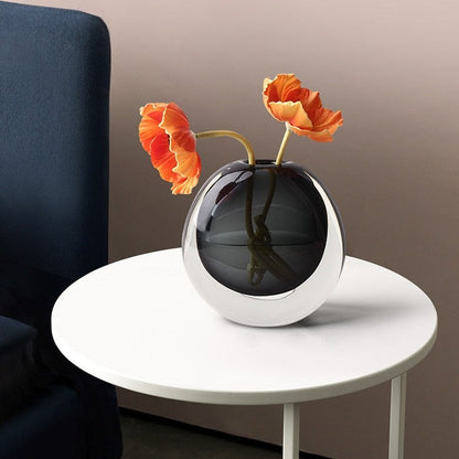 Elegante glazen vaas – tijdloze kunst en vakmanschap