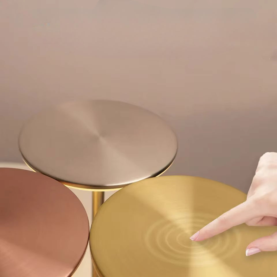 Amberlin art-deco koperen tafellamp