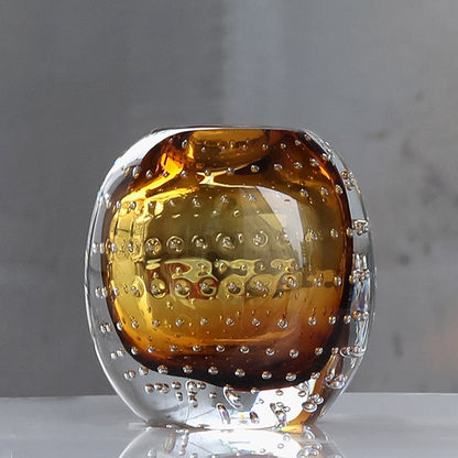 Elegante glazen vaas – tijdloze kunst en vakmanschap