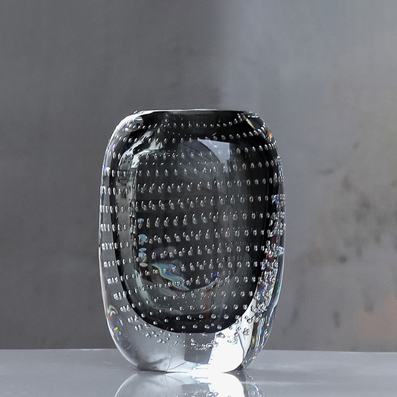 Elegante glazen vaas – tijdloze kunst en vakmanschap