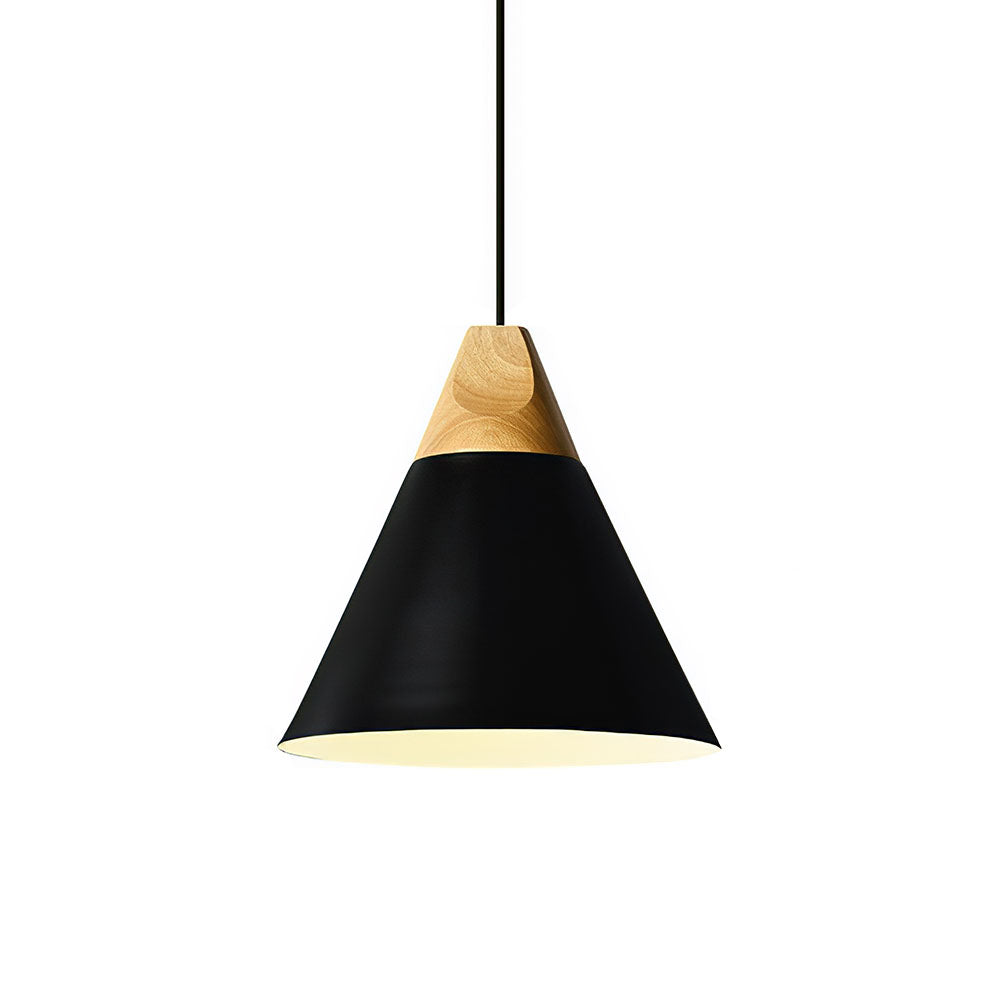 Noordse Houten Hanglamp