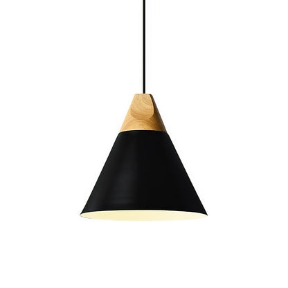 Noordse Houten Hanglamp