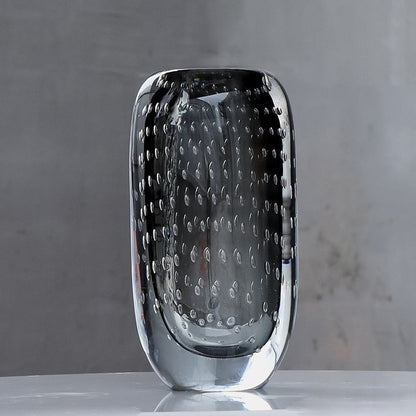 Elegante glazen vaas – tijdloze kunst en vakmanschap