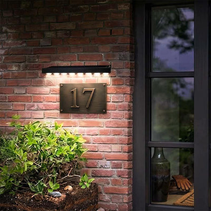 Draadloze Buitenmuurlamp / Zonne-LED-bordverlichting