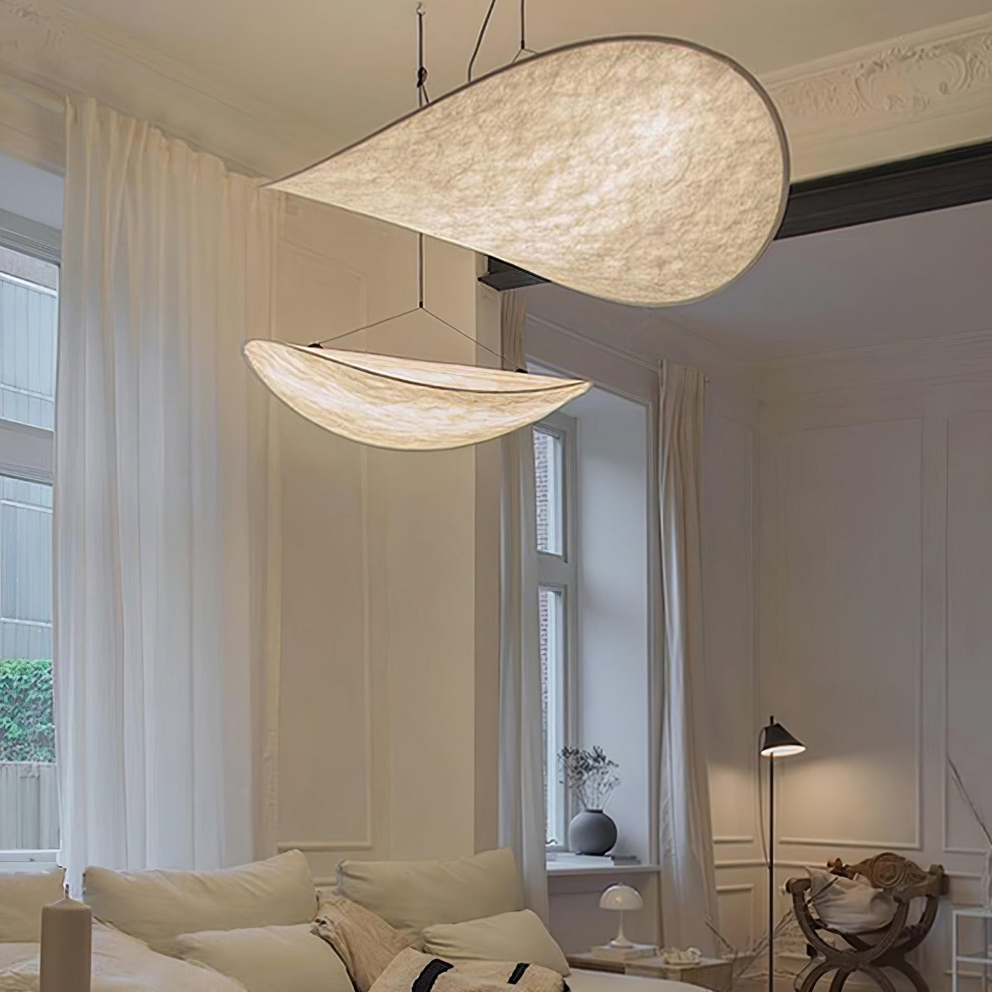 Moderne hanglamp met ledlicht