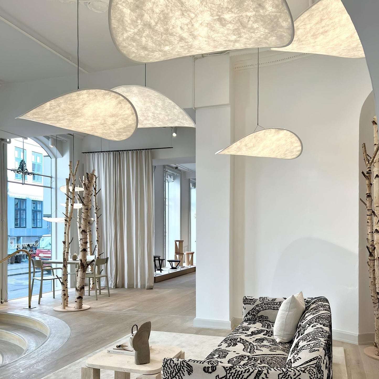 Moderne hanglamp met ledlicht
