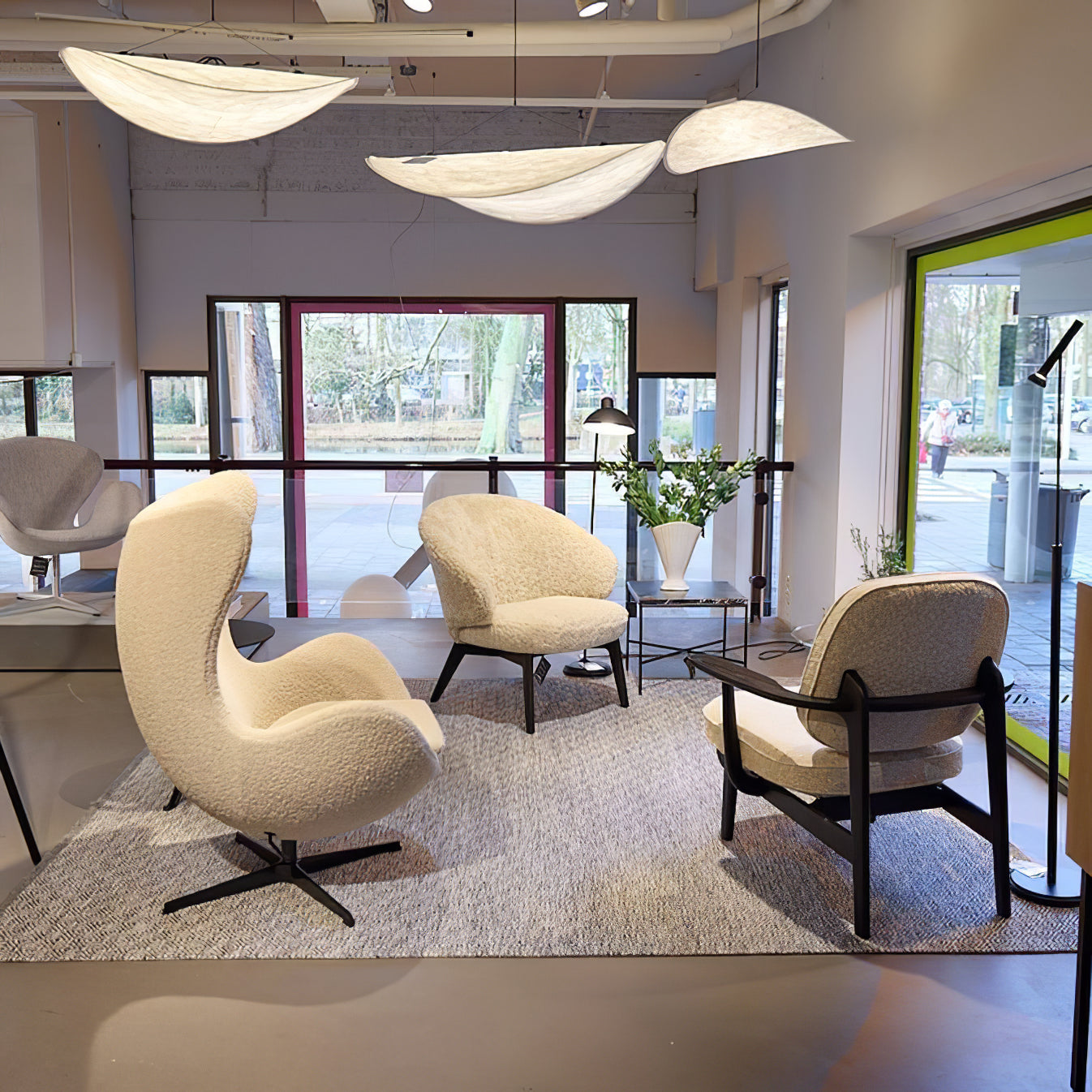 Moderne hanglamp met ledlicht