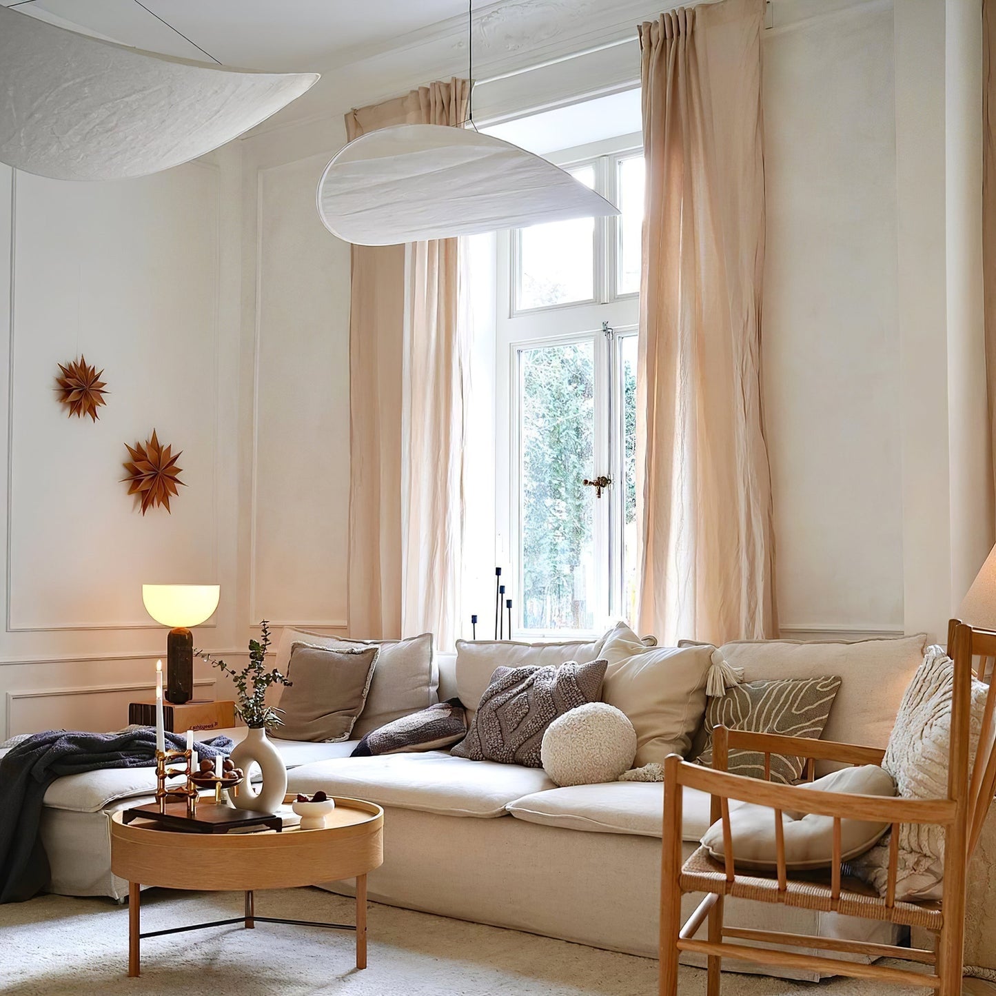 Moderne hanglamp met ledlicht