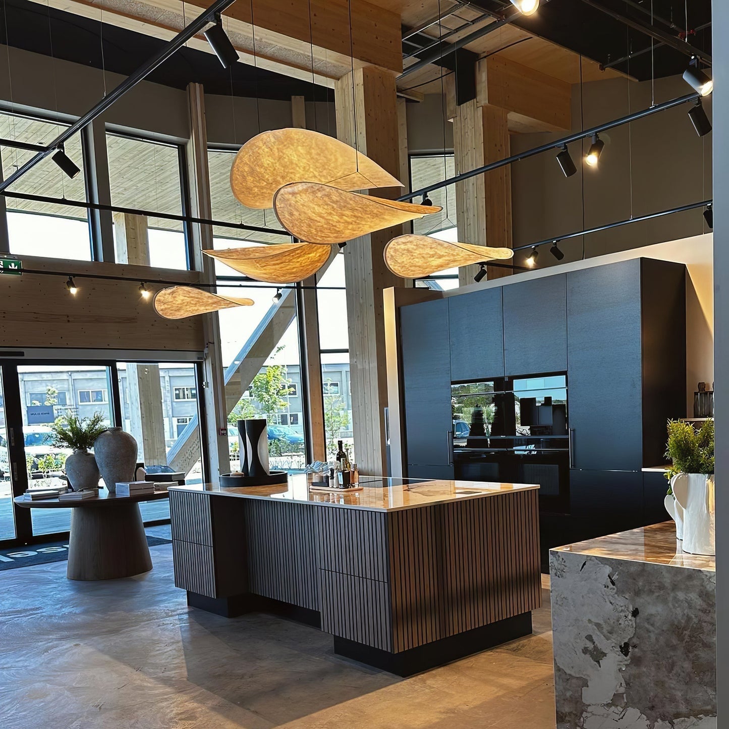 Moderne hanglamp met ledlicht