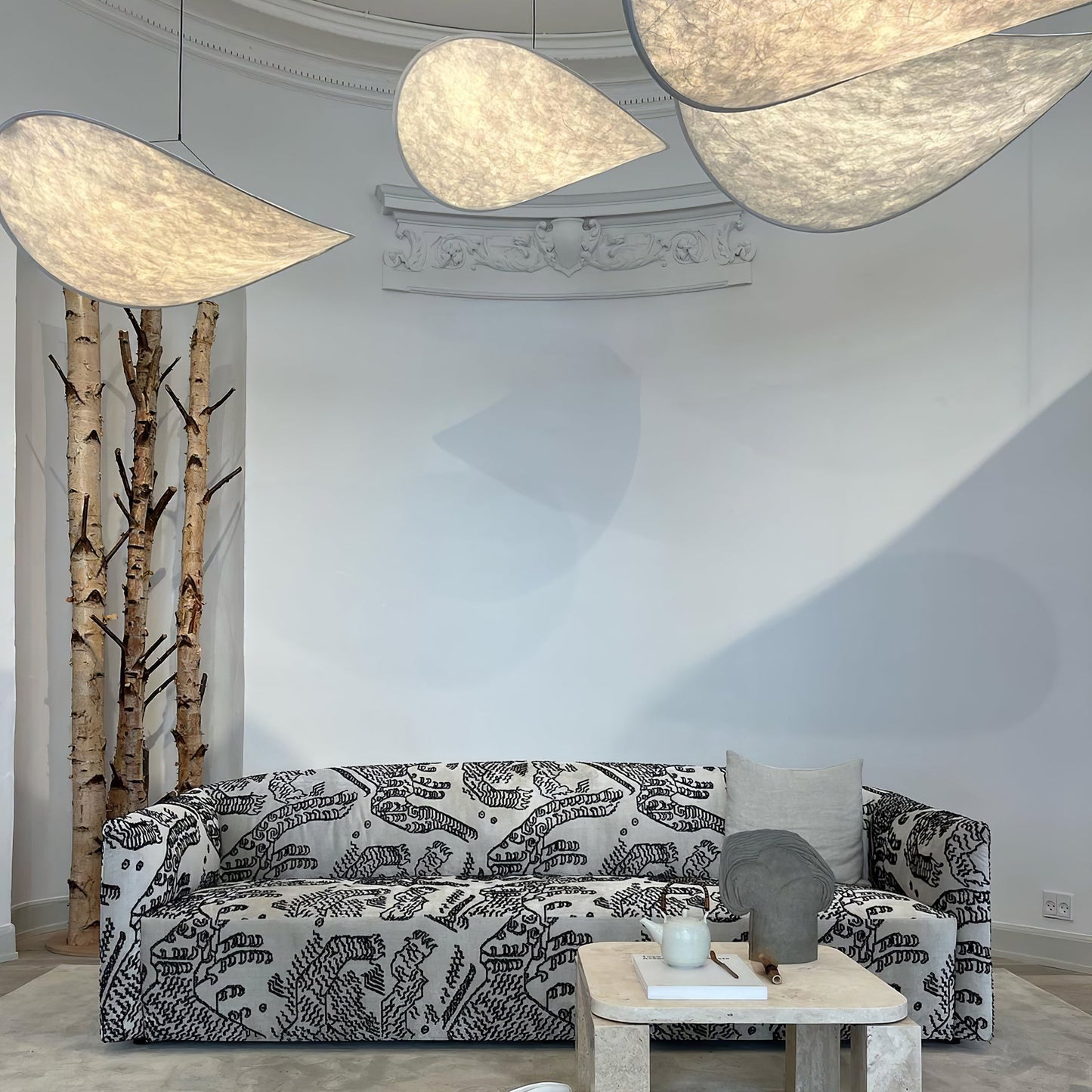 Moderne hanglamp met ledlicht