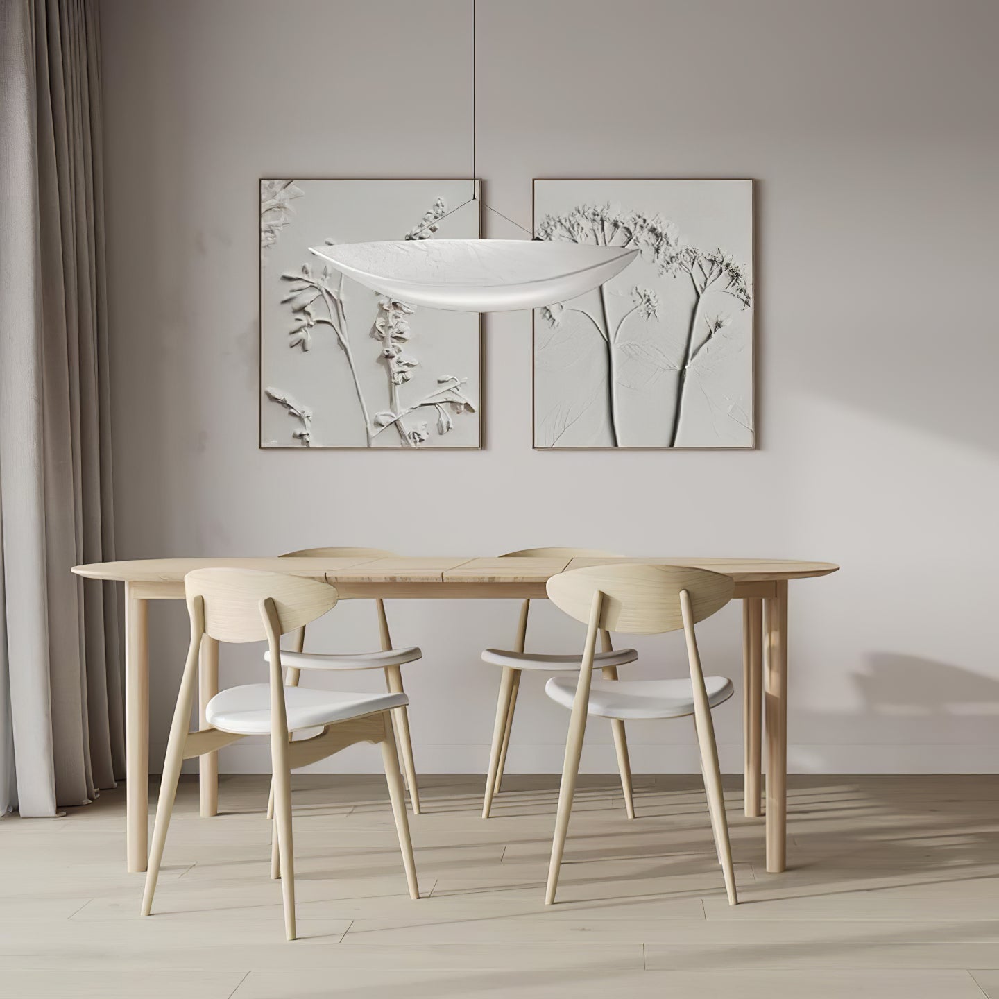 Moderne hanglamp met ledlicht