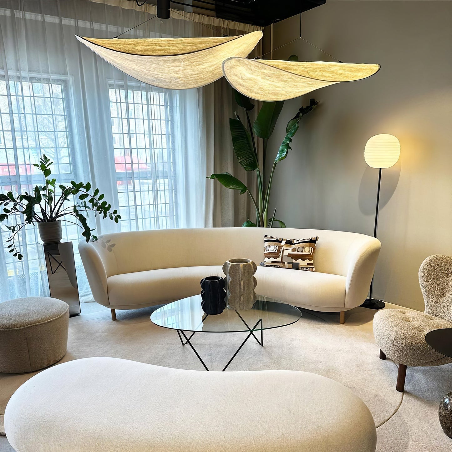 Moderne hanglamp met ledlicht