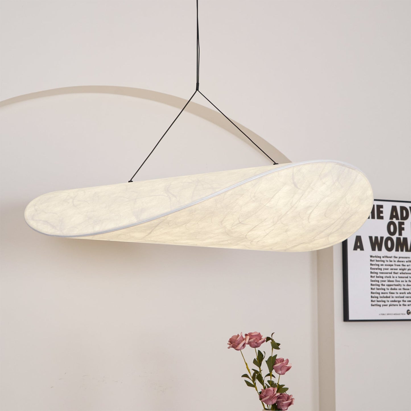 Moderne hanglamp met ledlicht