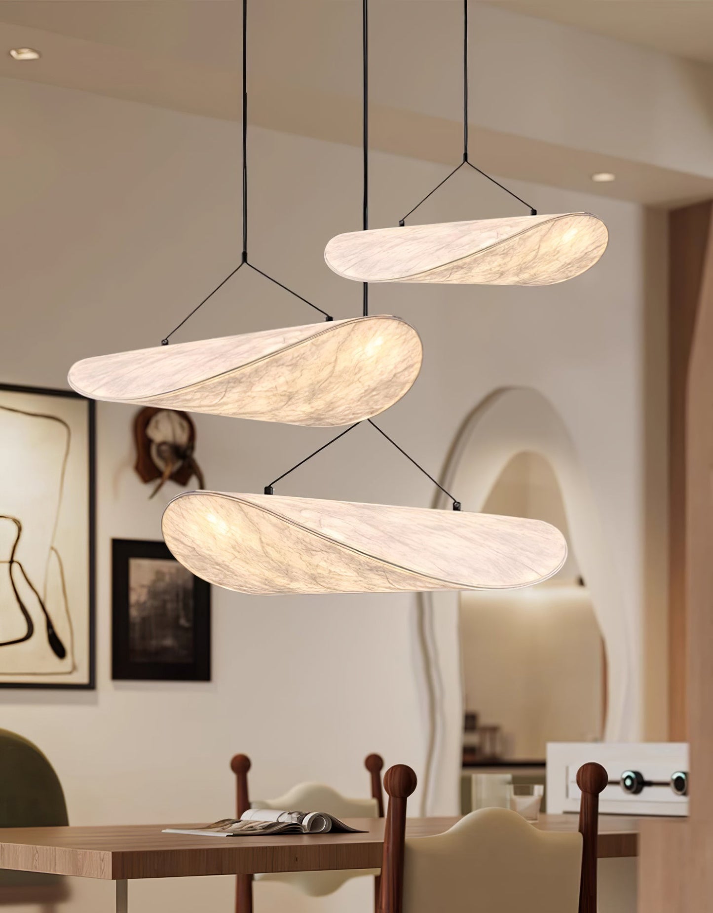 Moderne hanglamp met ledlicht