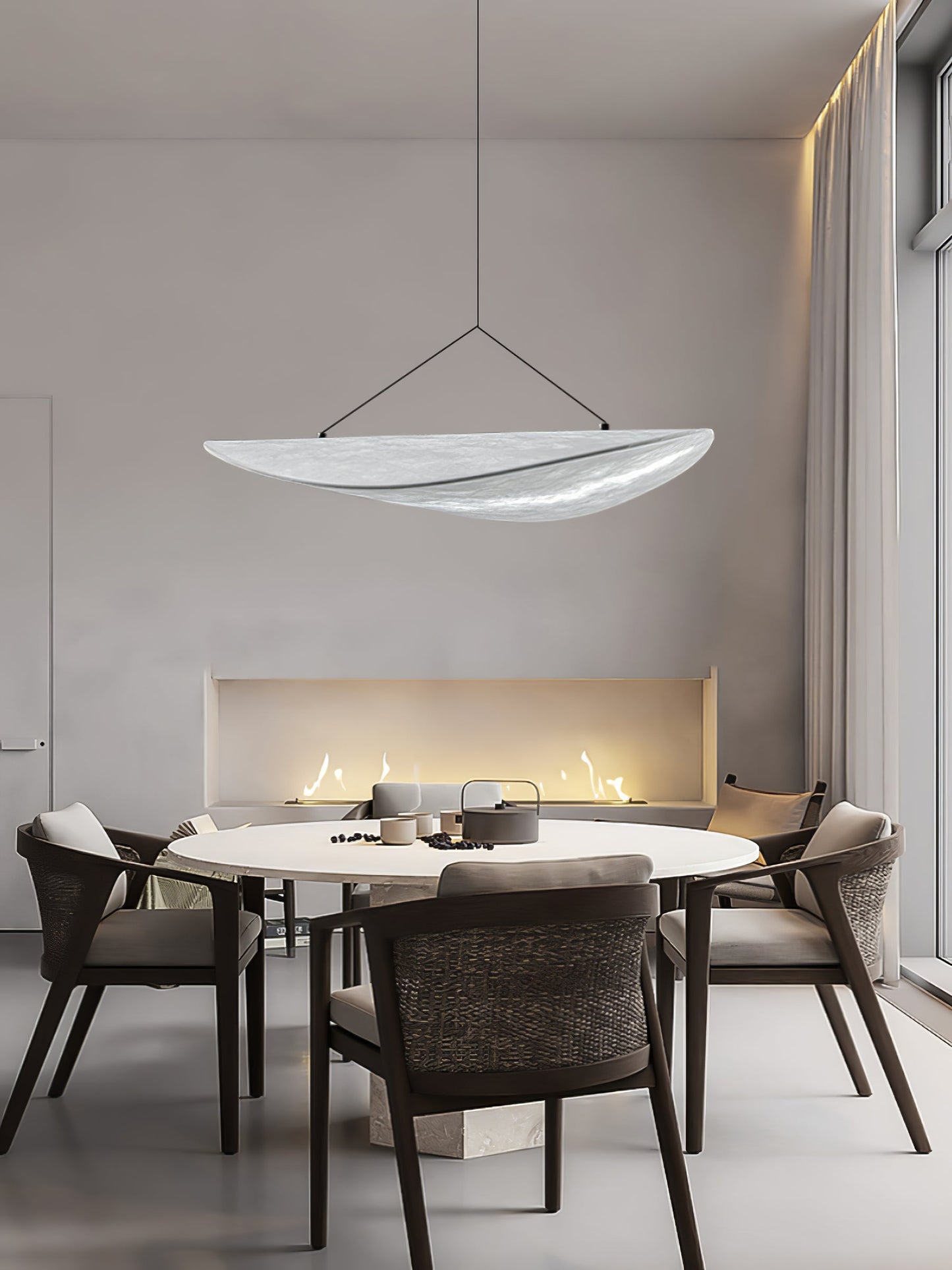 Moderne hanglamp met ledlicht