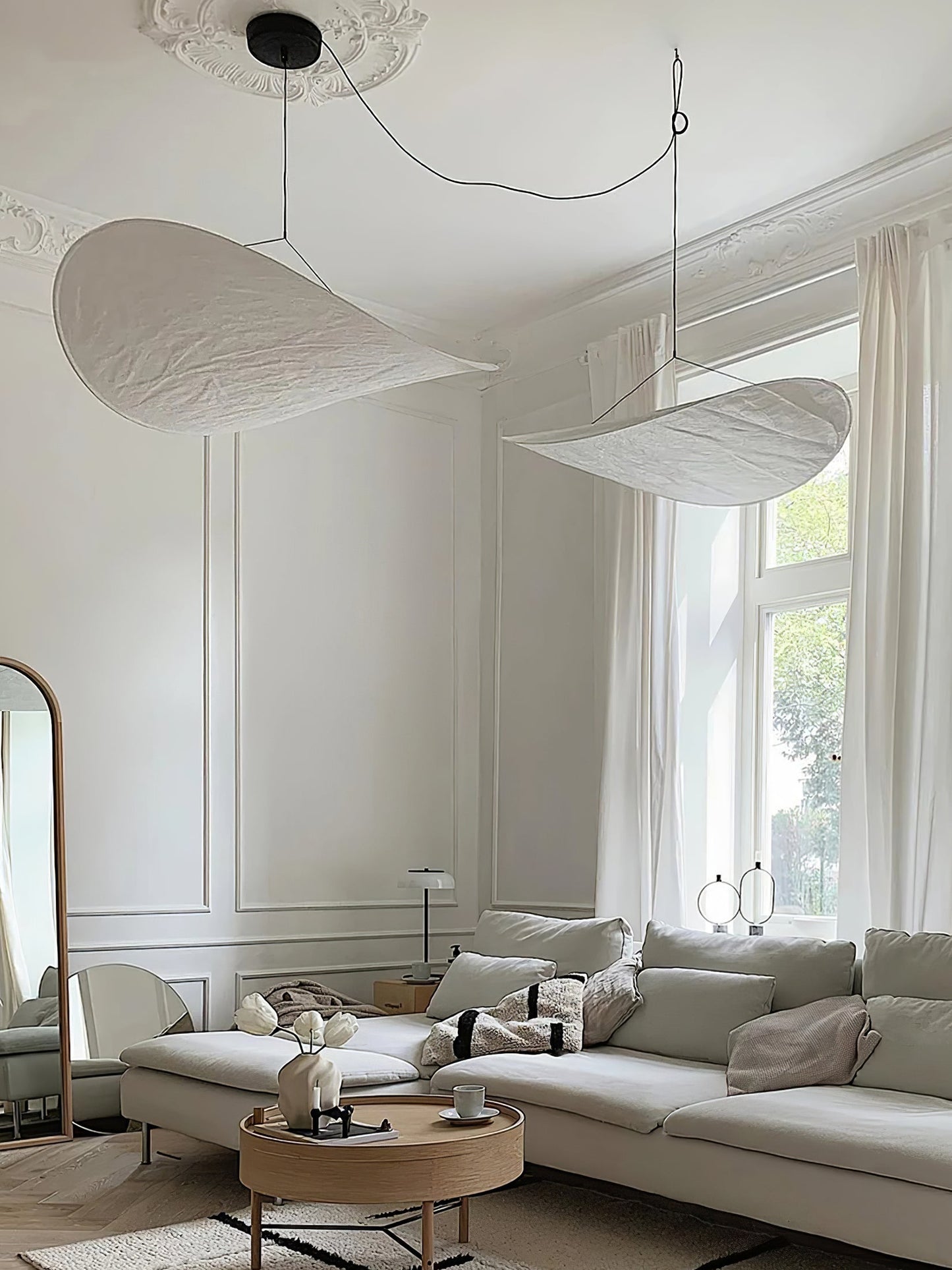 Moderne hanglamp met ledlicht