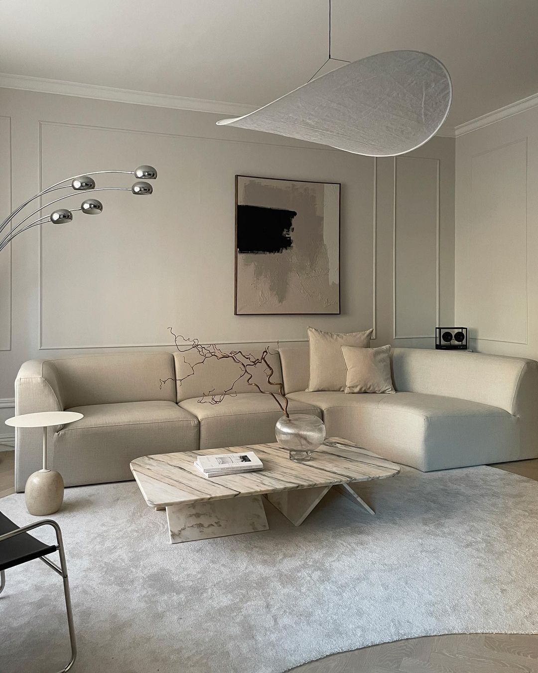 Moderne hanglamp met ledlicht