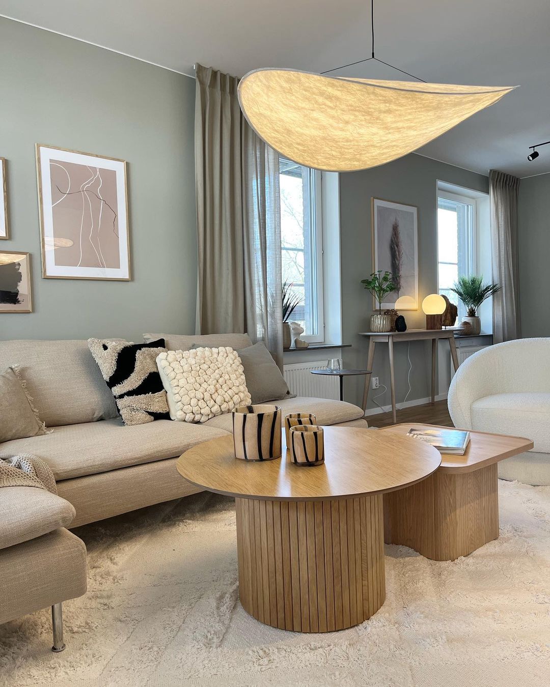 Moderne hanglamp met ledlicht