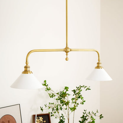 Vintage dubbele hanglamp