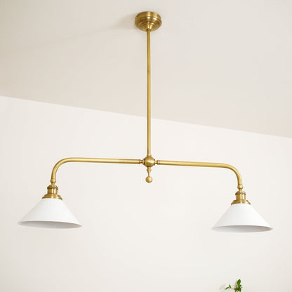 Vintage dubbele hanglamp