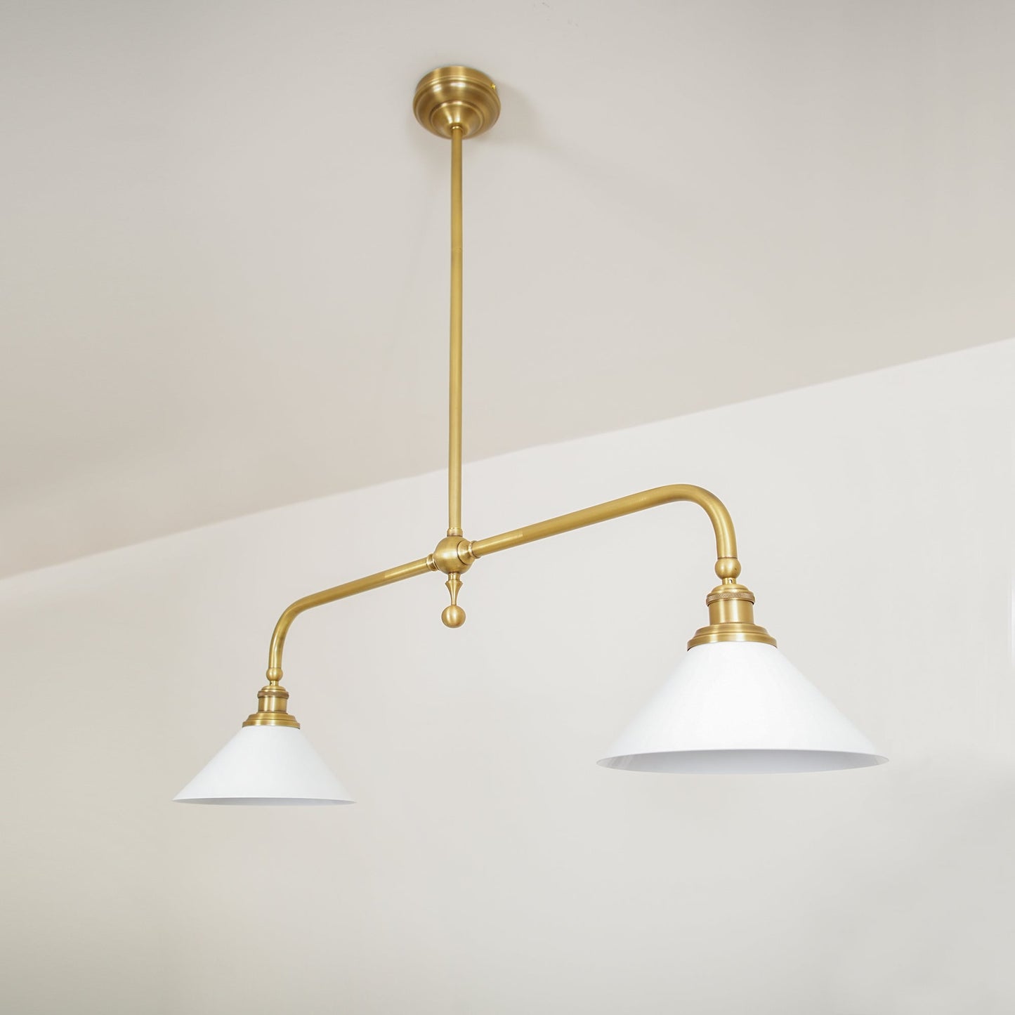 Vintage dubbele hanglamp