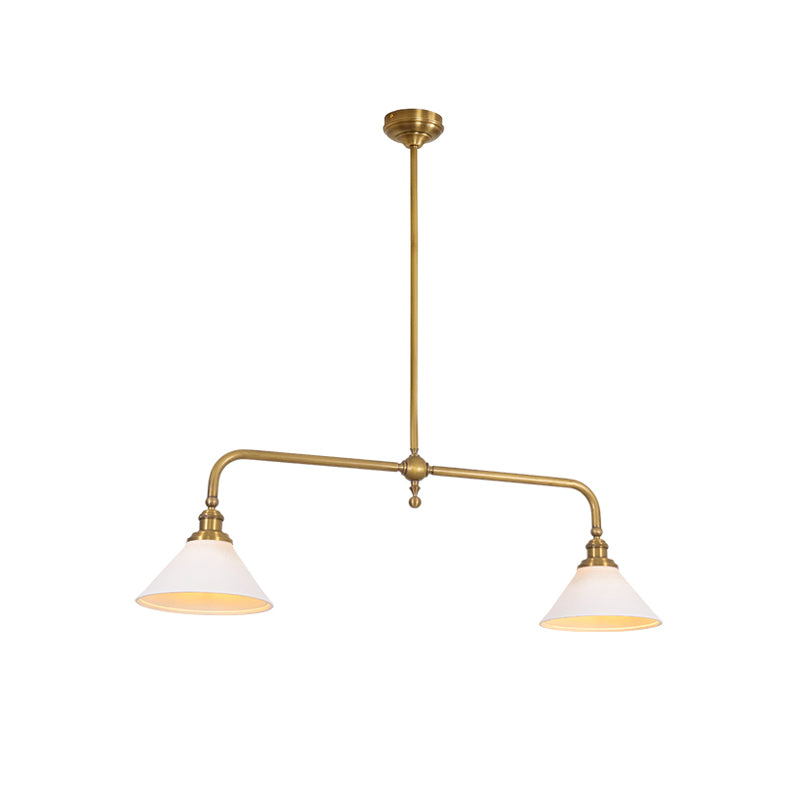 Vintage dubbele hanglamp