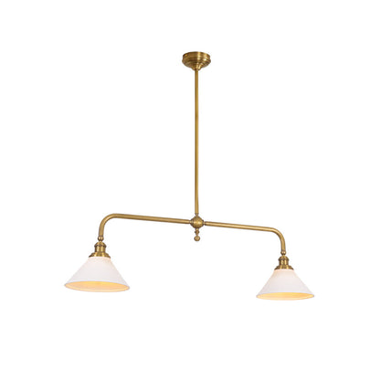 Vintage dubbele hanglamp