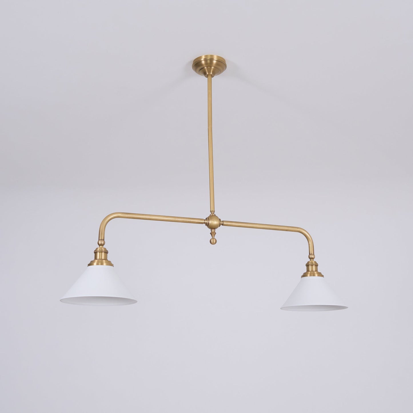 Vintage dubbele hanglamp