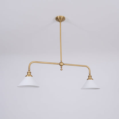 Vintage dubbele hanglamp