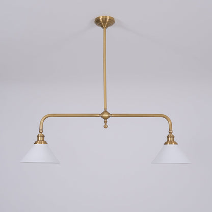 Vintage dubbele hanglamp
