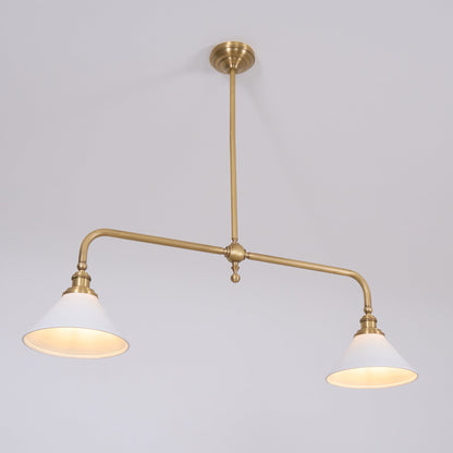 Vintage dubbele hanglamp