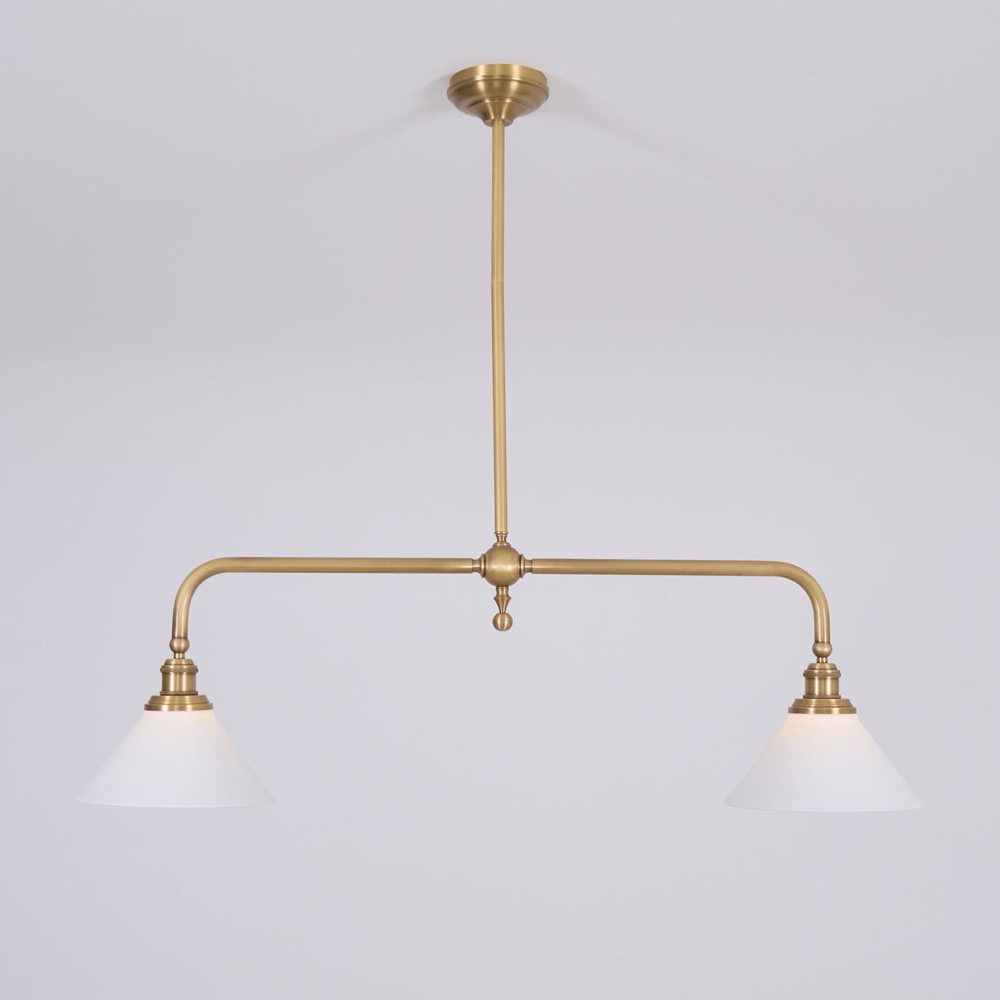 Vintage dubbele hanglamp